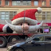 Big Santa on Oxford Street