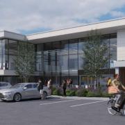 How Partington Village Leisure Centre will look. Image: Ellis Williams