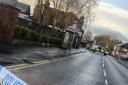 Number of roads closed in Timperley due to a police incident