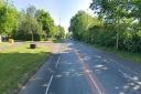 Collision: The incident occurred last year on Warburton Lane, Partington