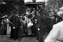 ICONIC: The image of Emeline Pankhurst and Suffragettes stopping a tram in Heaton Park in 1908
