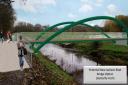 How the new Jackson Boat Bridge could look. Picture: Trafford Council