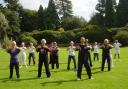 Tai Chi classes at Hare Hill. Picture: National Trust