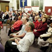 Meeting to discuss the proposed supermarket plans