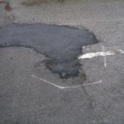 A Sale resident is unhappy with the repair work on Glebelands Road