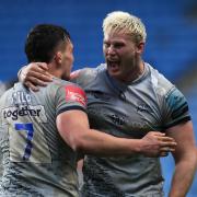Cameron Neild (left) has signed a new deal at Sale Sharks