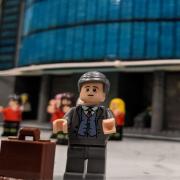 Ole Gunnar Solskjaer outside Old Trafford (Image: Legoland Discovery Centre).