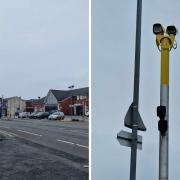 The new cameras on Chorley New Road