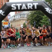 Runners setting off during a previous Altrincham 10K