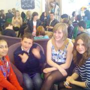 Trafford Yoouth Cabinet members at Youthforia in Oldham