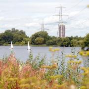 The improved cycle route will take in Sale Water Park