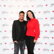 Dianne Tierney with Peter Andre