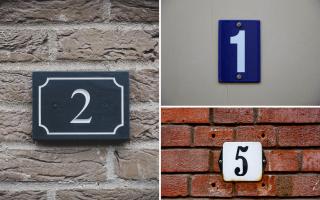 House numbers in lower digits had a higher sale price than the national average