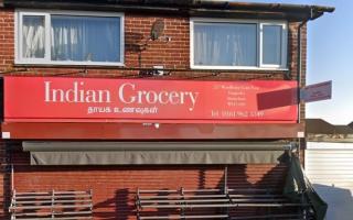 Indian Grocery on Woodhouse Lane East, Timperley