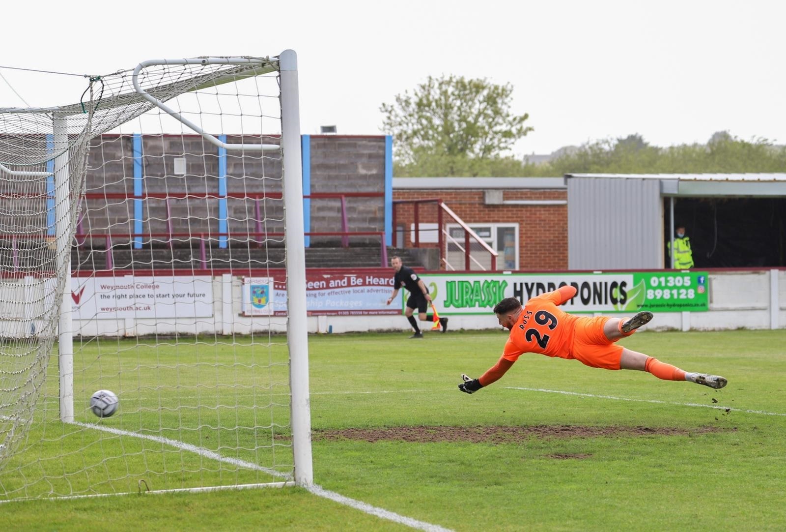 Ryan Colcloughs shot finds the back of the net. Picture: Jonathan Moore