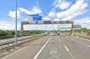 M60 motorway between junctions 7 and 8 clockwise. Photo: Google Maps