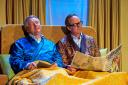 DOUBLE BILL: Ian Ashpitel as Ernie Wise and Jonty Stephens as Morecambe in Eric and Ern at Christmas                                                           (Pictures: Paul Colta)