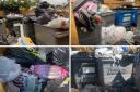 The resident in Trafford has been documenting the pile of waste that is regularly left for years.