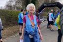 The 85-year-old has raised thousands for the hospice