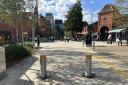 Bollards have been installed in Oldham