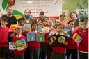 Pupils and children in hospital have been given 'the gift of reading' through the initiative