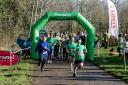The start of the Prospect Hospice Spring Run at Coate Water