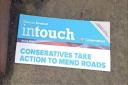 The Conservative leaflet. Picture: Darren Marsden