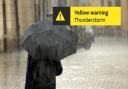 The warning is in place for large parts of the UK