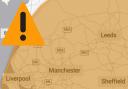 An amber warning has been released by the Met Office.