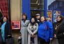 From left; Kelly Brown, Lord Lieutenant of Greater Manchester, Diane Hawkins, Bury mayor, Cllr Shaheena Haroon, president of the Radcliffe Rotary Club Graham Gledhill , Wendy Howarth, community champion at Tesco and mayoress, Cllr Ayesha Arif