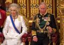 Charles and Camilla at the State Opening of Parliament