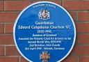 A plaque for Edward Charlton