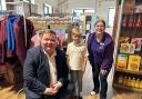 Torsten with Andrew Western MP and Bex from The Hideaway