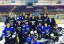 Justin Bieber with Manchester Storm last year