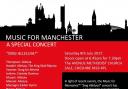 Sale choral concert evening for Manchester Arena bombing