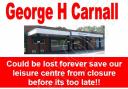 Posters being circulated about the threatened closure of the centre