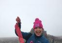 Sophie Laver, of Hale Civic Society and Jabberwocks, who recently climbed Ben Nevis to raise funds for Breast Cancer Care