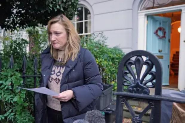 Messenger Newspapers: Allegra Stratton resigned on Wednesday (Image: PA).