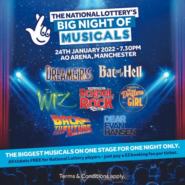 Messenger Newspapers: National Lottery's Big Night Of Musicals (Camelot)