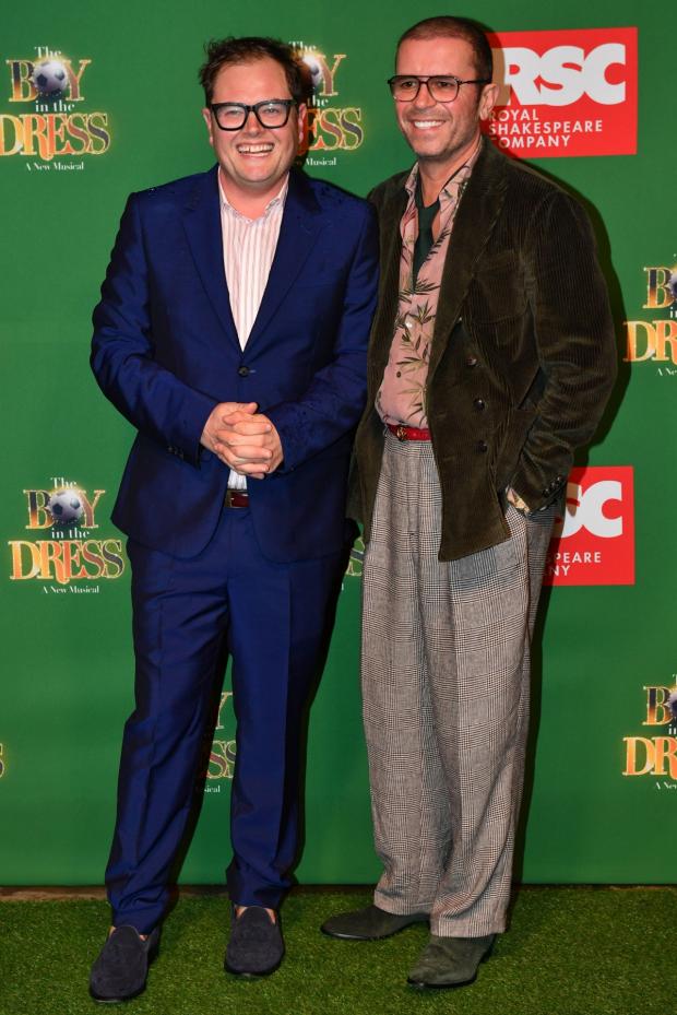 Messenger Newspapers: Alan Carr and Paul Drayton attending the opening night of the Boy In The Dress at the Royal Shakespeare Company in Stratford Upon Avon in 2019 (Jacob King/PA)