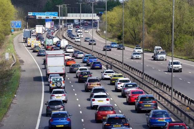 7 tips for drivers planning Jubilee bank holiday weekend getaway. Picture: PA