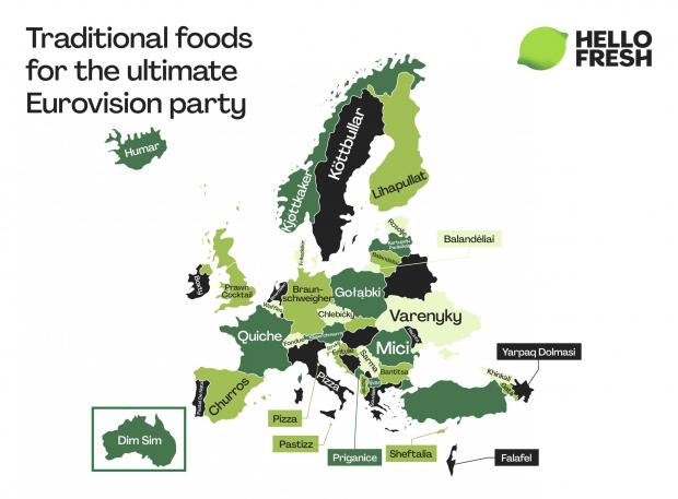 Messenger Newspapers: Traditional European foods by country from HelloFresh. Credit: HelloFresh