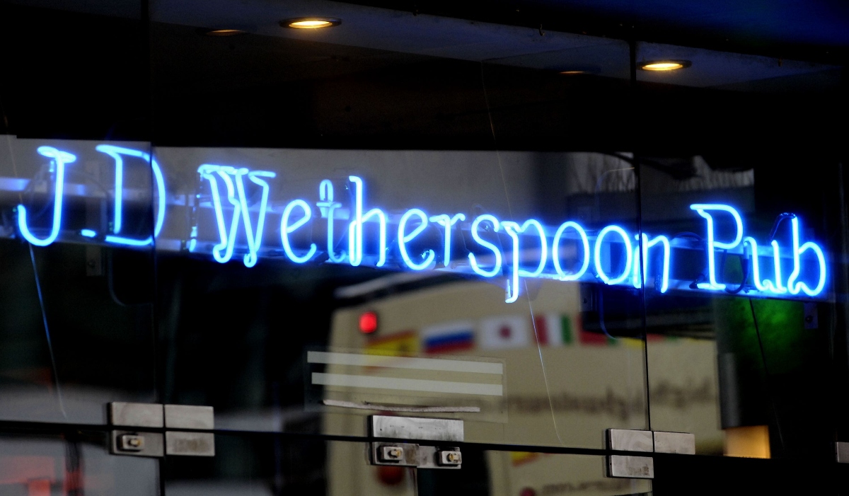 Hygiene rating for the Wetherspoons in Altrincham and Urmston