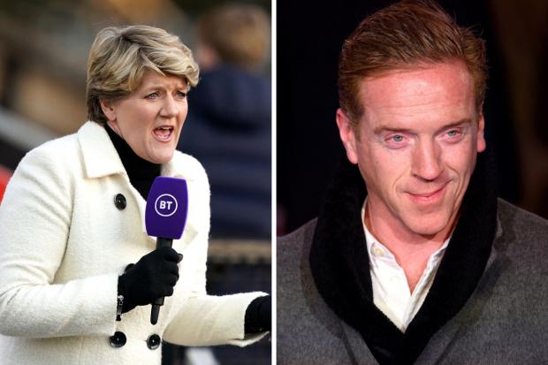 Messenger Newspapers: Damian Lewis and Clare Balding. Credit: PA