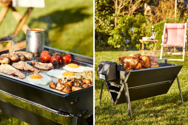 Messenger Newspapers: Asado uBer-Q Barbecue, Rotisserie, Grill plate and Carry Bag (Lakeland/Canva)
