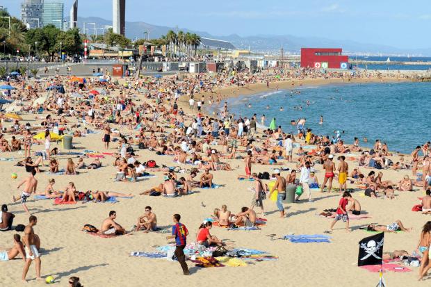 New rules on Spanish beaches could land British tourists with fines (PA)