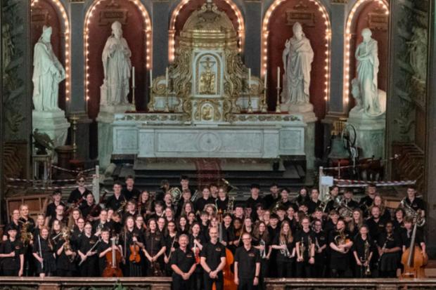 Oldham music students 'shine a positive light on town' during Belgium tour