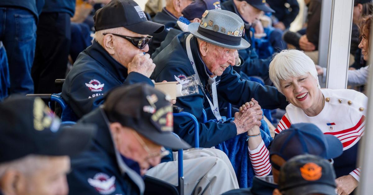 US Second World War veteran and TikTok star 'Papa Jake' attends D-Day events - Vimarsana News
