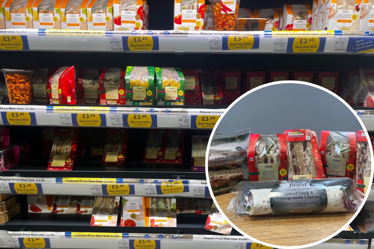 Merrily taste testing Tesco's Christmas new sandwich range - Vimarsana News