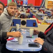 Jamie Redknapp, Andrew ‘Freddie’ Flintoff, and Tyson Fury went to Lancashire to play bingo (Instagram/A League of Their Own)